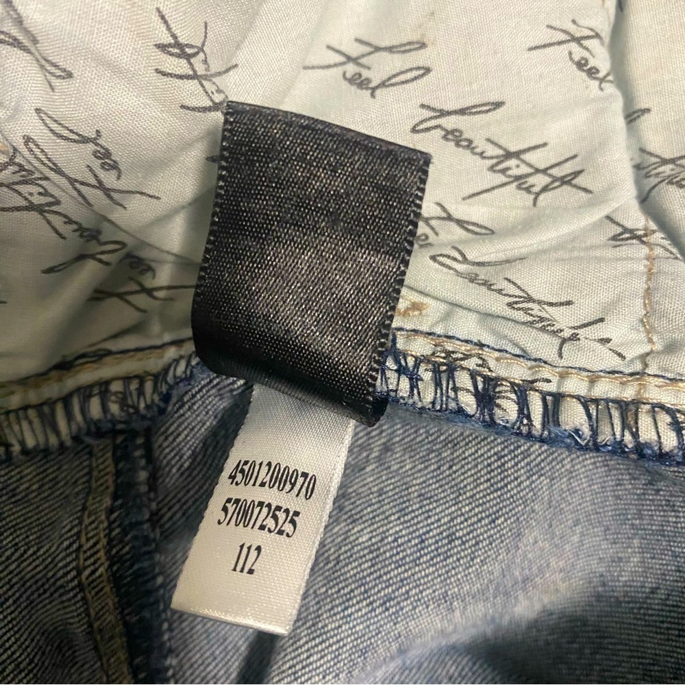 White House Black Market Blanc 10S Slim Ankle Dark Wash Jeans Feel Beautiful - Picture 11 of 13